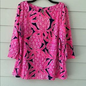 Lilly Pulitzer Pineapple Print Top